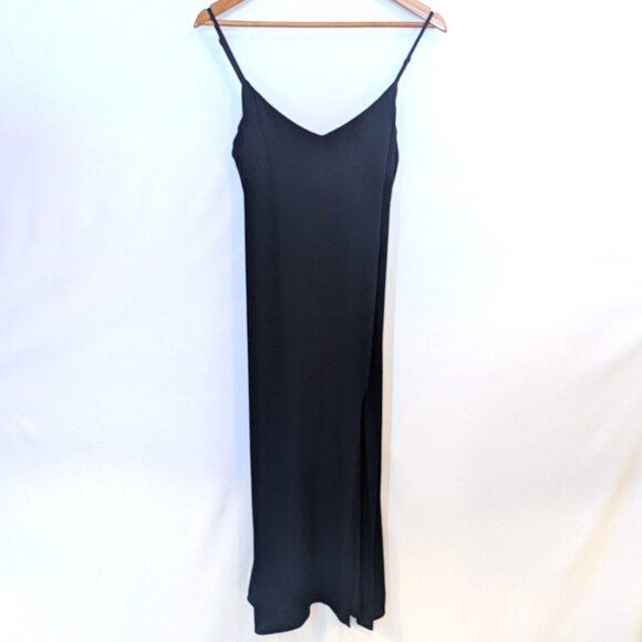 Reformation | Classic Black Crimini Midi Dress | Size 8 - Picture 4 of 11